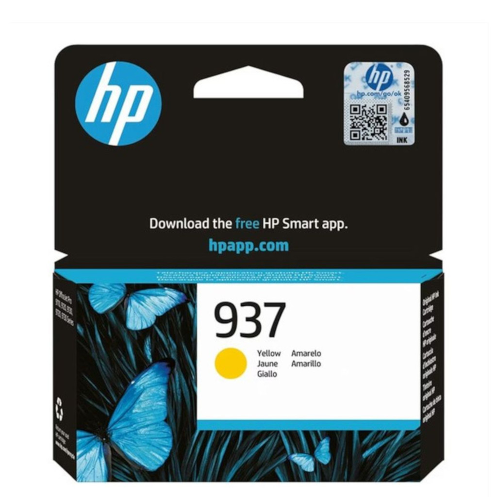 Tinta HP 4S6W4NE#CE1 no.937 OJ 9120/9130/9720/9730/9110b/9120b/9130b yellow
