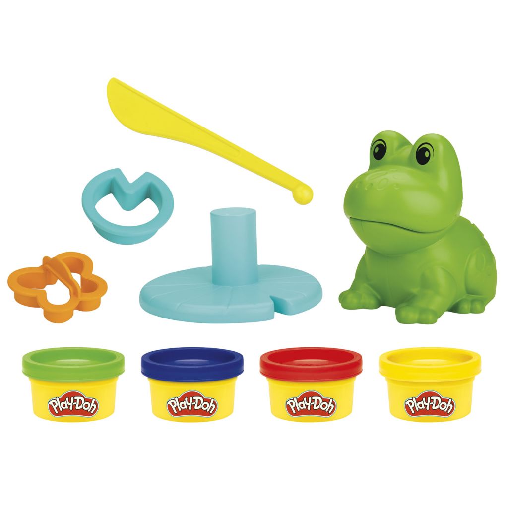 Masa za modeliranje Hasbro Play-doh početni set žabica F69265L0