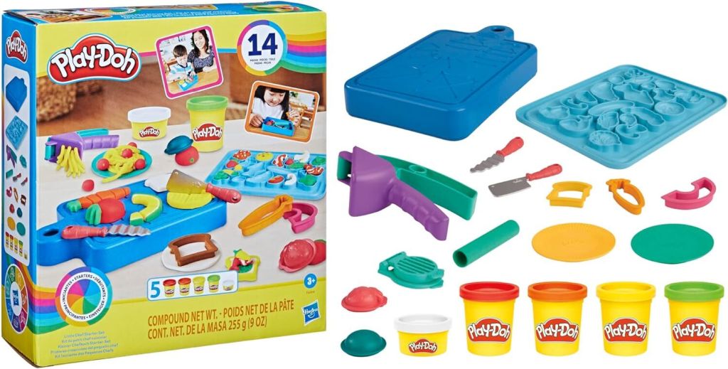 Masa za modeliranje Hasbro Play-doh početni set little chef F69045L0