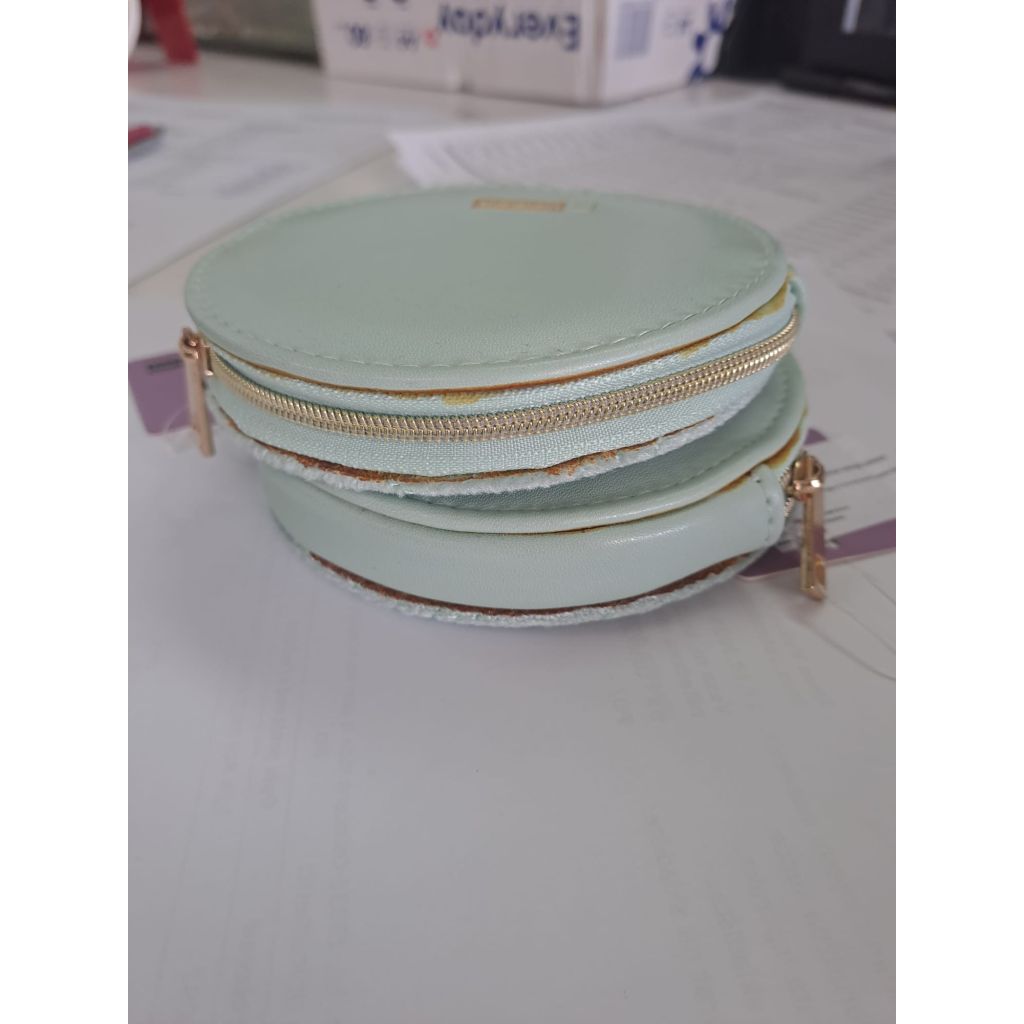 Outlet artikl - B grade Novčanik Miquelrius za kovanice okrugli tirkizni MR1827...
