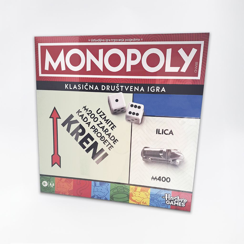 Društvena igra Hasbro Monopoly Klasik G0009266