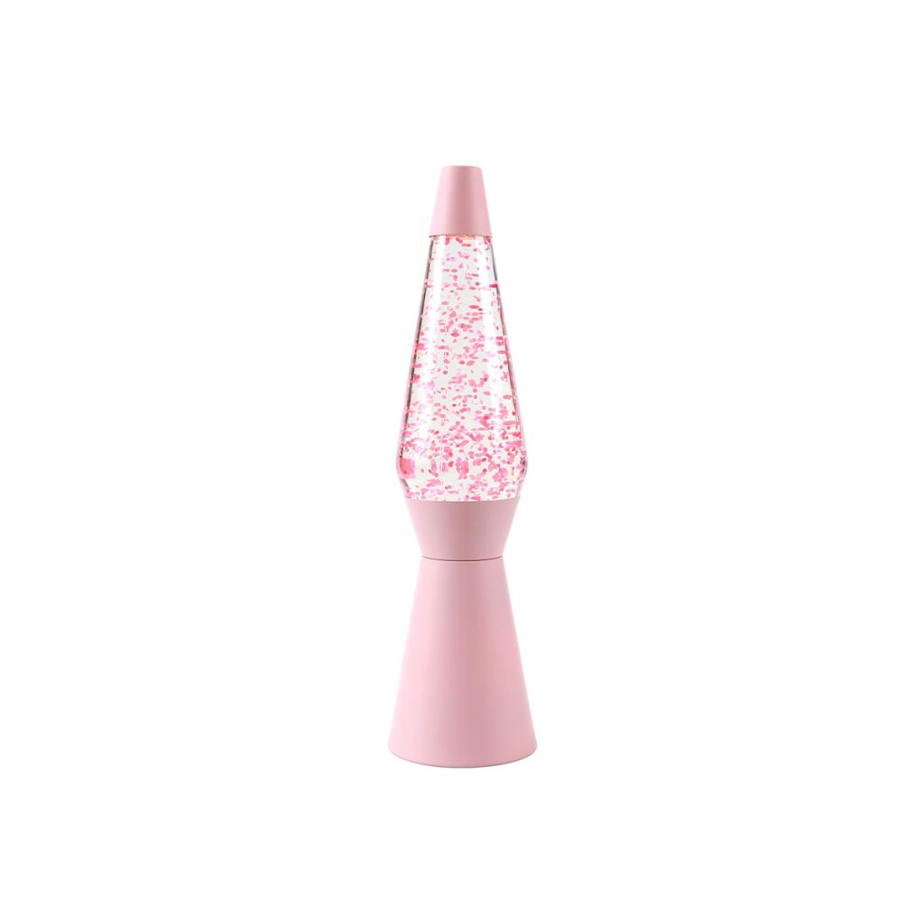 Lava lampa iTotal Monocolor Pink Glitter XL2983