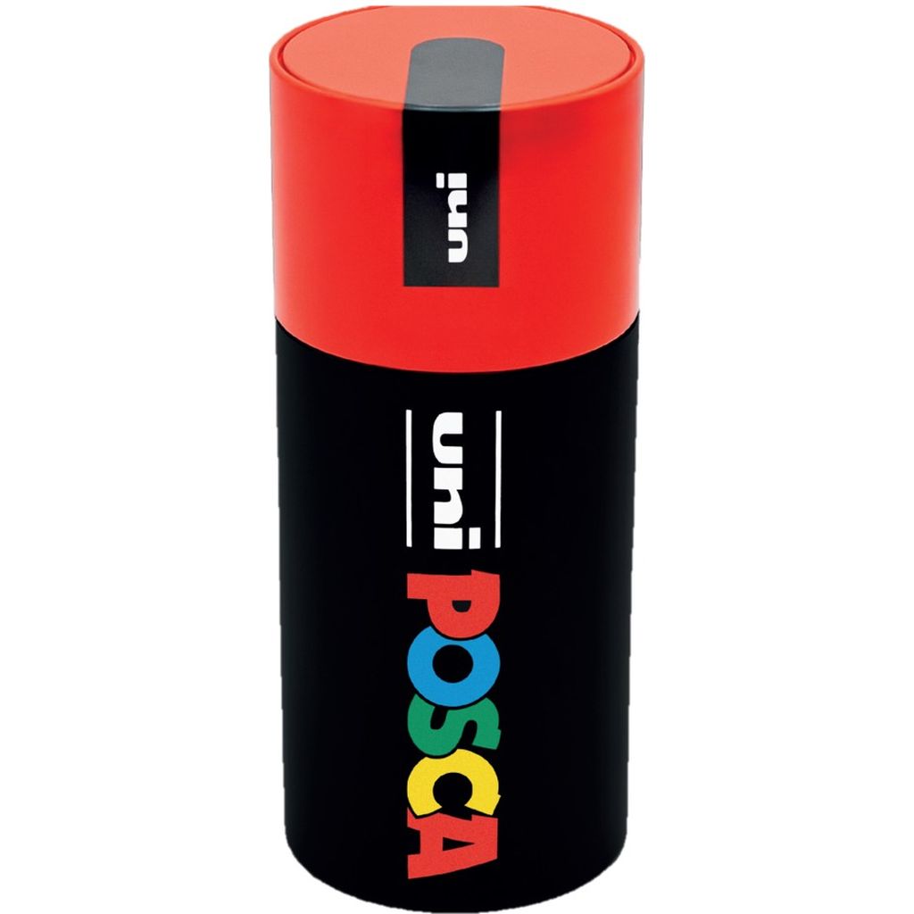 Uni gift set Posca 13 kom u metalnoj tubi 01R (3M/ 5M/ 5BR)