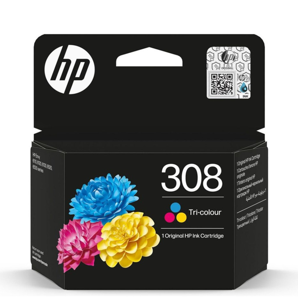 Tinta HP 7FP20UE no.308 Tri-color 