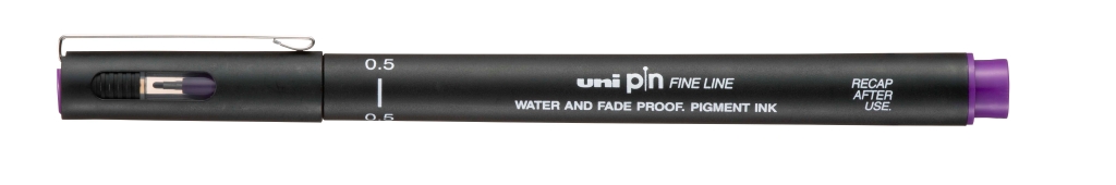 Marker Uni PIN05-200(S) ljubičasti