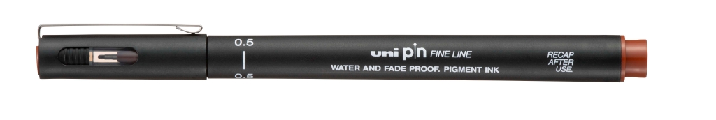 Marker Uni PIN05-200(S) smeđi