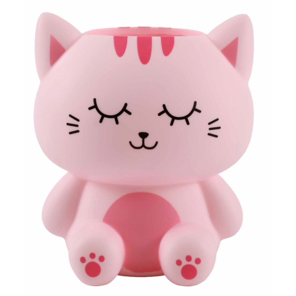Čaša za olovke iTotal Cat roza XL3034F