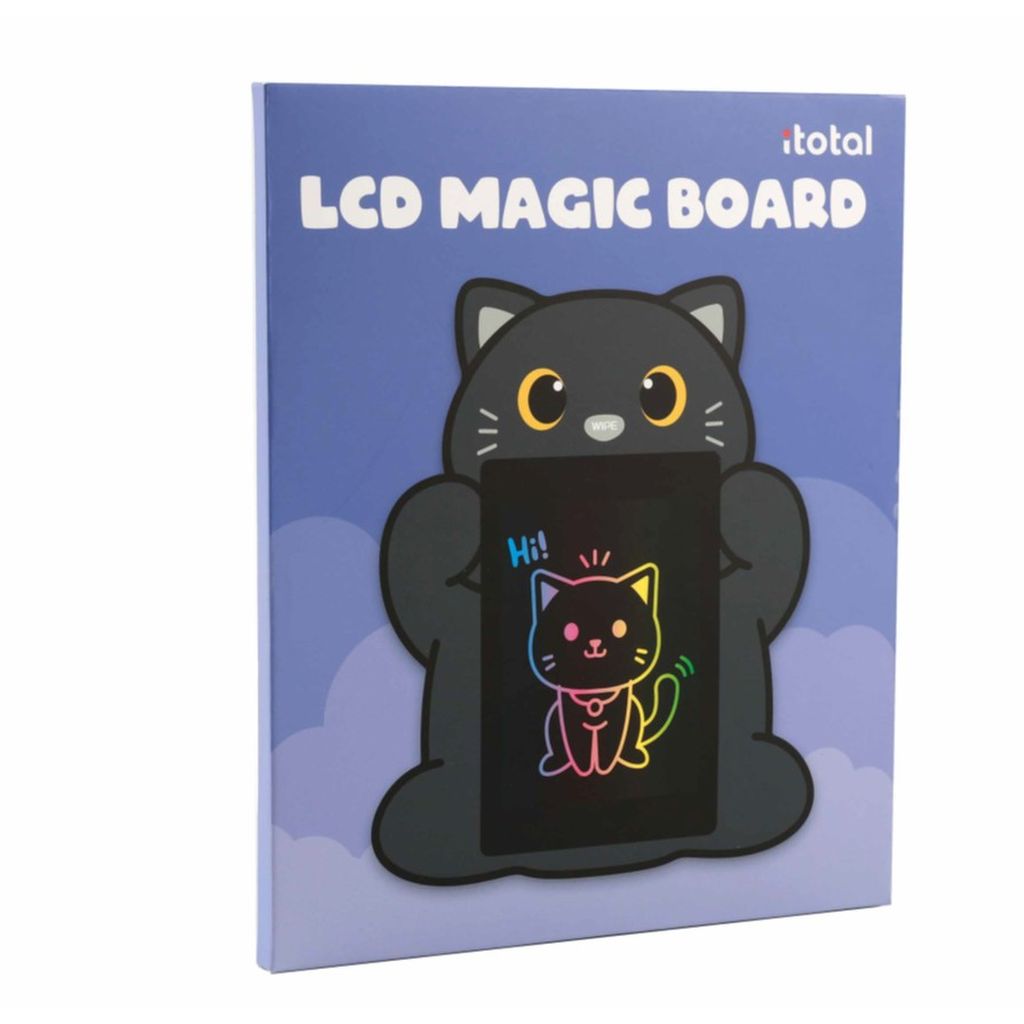 Čarobna ploča iTotal LCD Cat crna XL3170