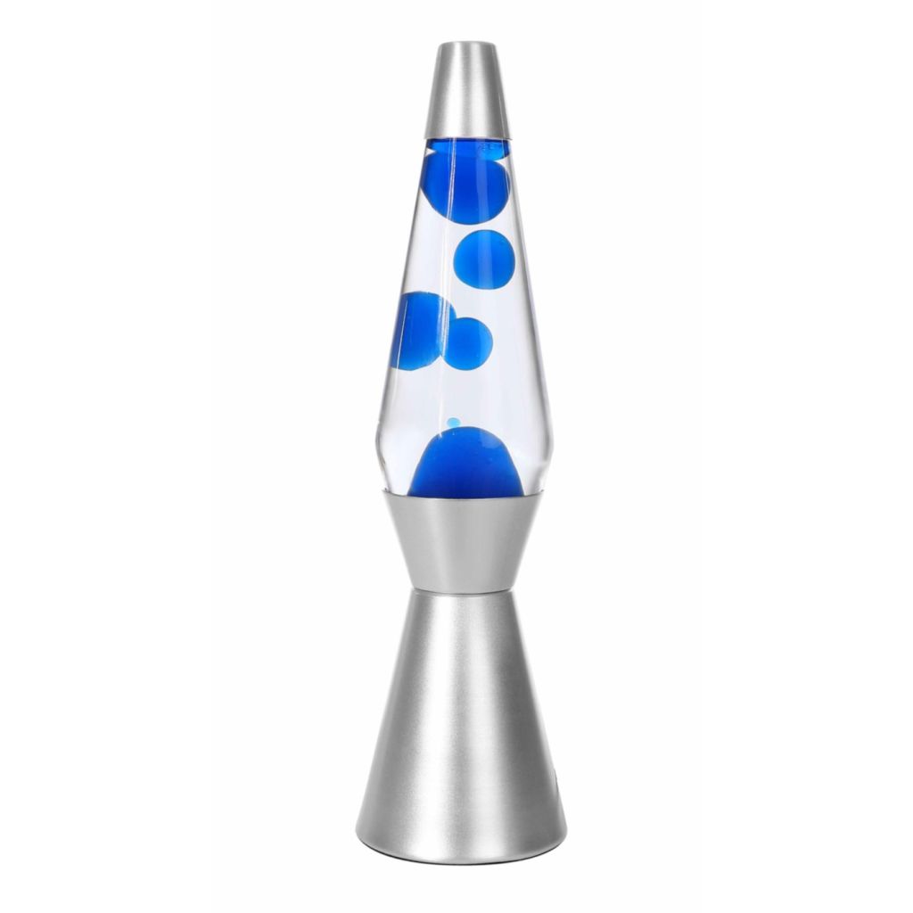 Lava lampa iTotal transparentna i plava XL1784