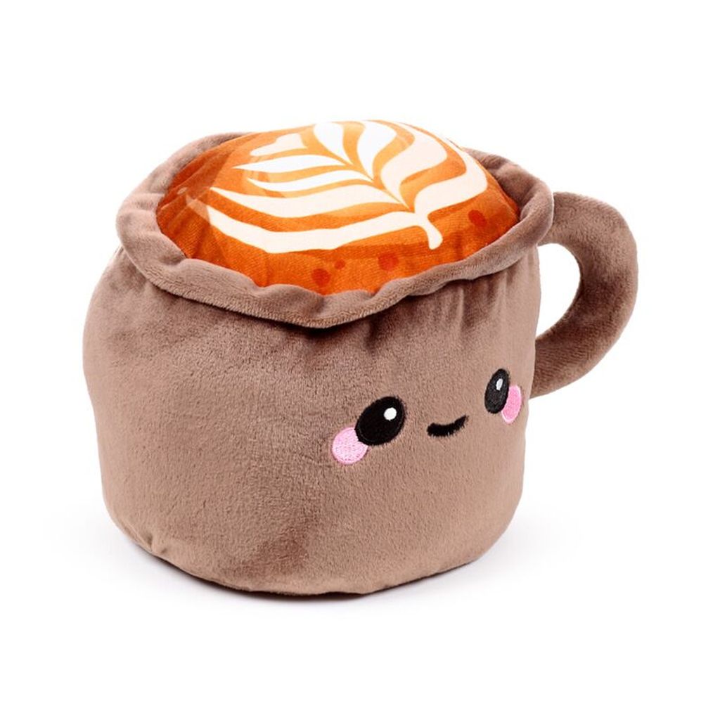 Plišani stoper za vrata Puckator Foodiemals Cappuccino DST168