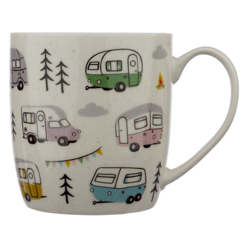 Porculanska šalica Puckator Wildwood Caravan 300 ml MUG356
