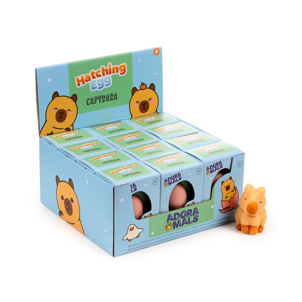 Igračka iz jajeta Puckator Capybara sortirano 12/1 TY1033
