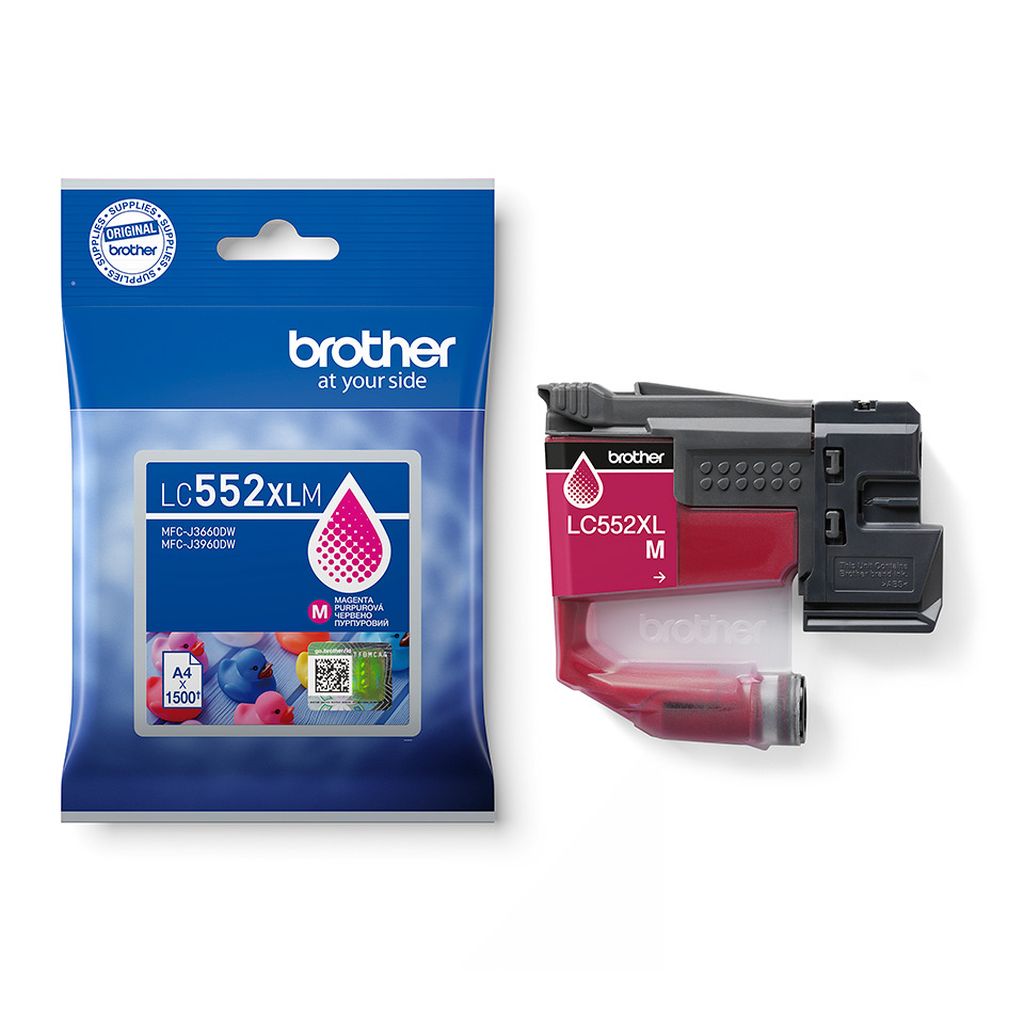 Tinta Brother LC552XLM magenta 1.5k