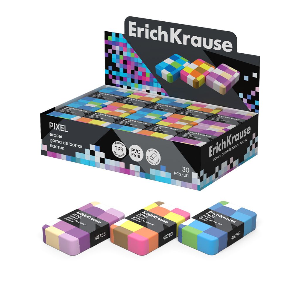 Gumica ErichKrause Pixel sortirano 30/1