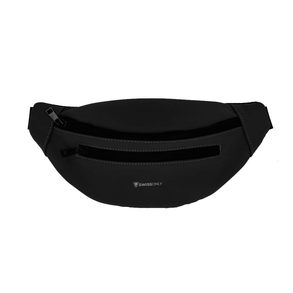 Torbica za oko struka Swiss Only 33x8x15cm crna SO-402-BLACK