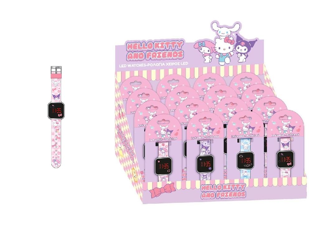Sat digitalni ručni Hello Kitty i prijatelji 490232 (D) 4/16