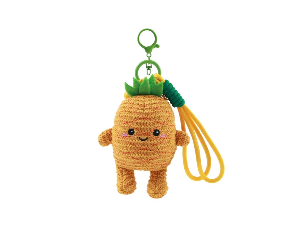 Privjesak za ključeve iTotal heklani Fresh market ananas Poppy XL3455H