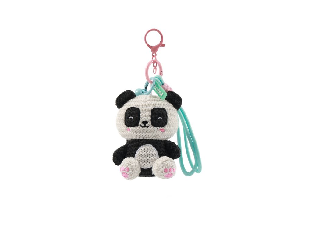 Privjesak za ključeve iTotal heklani Panda XL3451