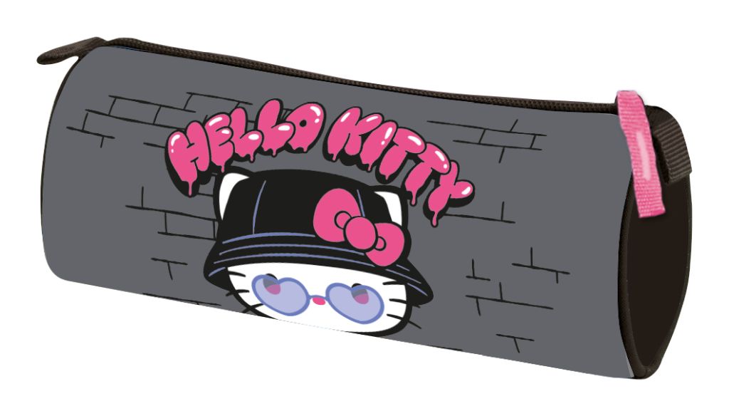 Pernica St.Right Hello Kitty prazna okrugla siva 