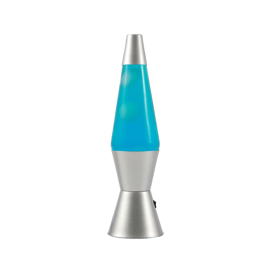 Lava lampa iTotal LED srebrna u plavoj bojiXL3328
