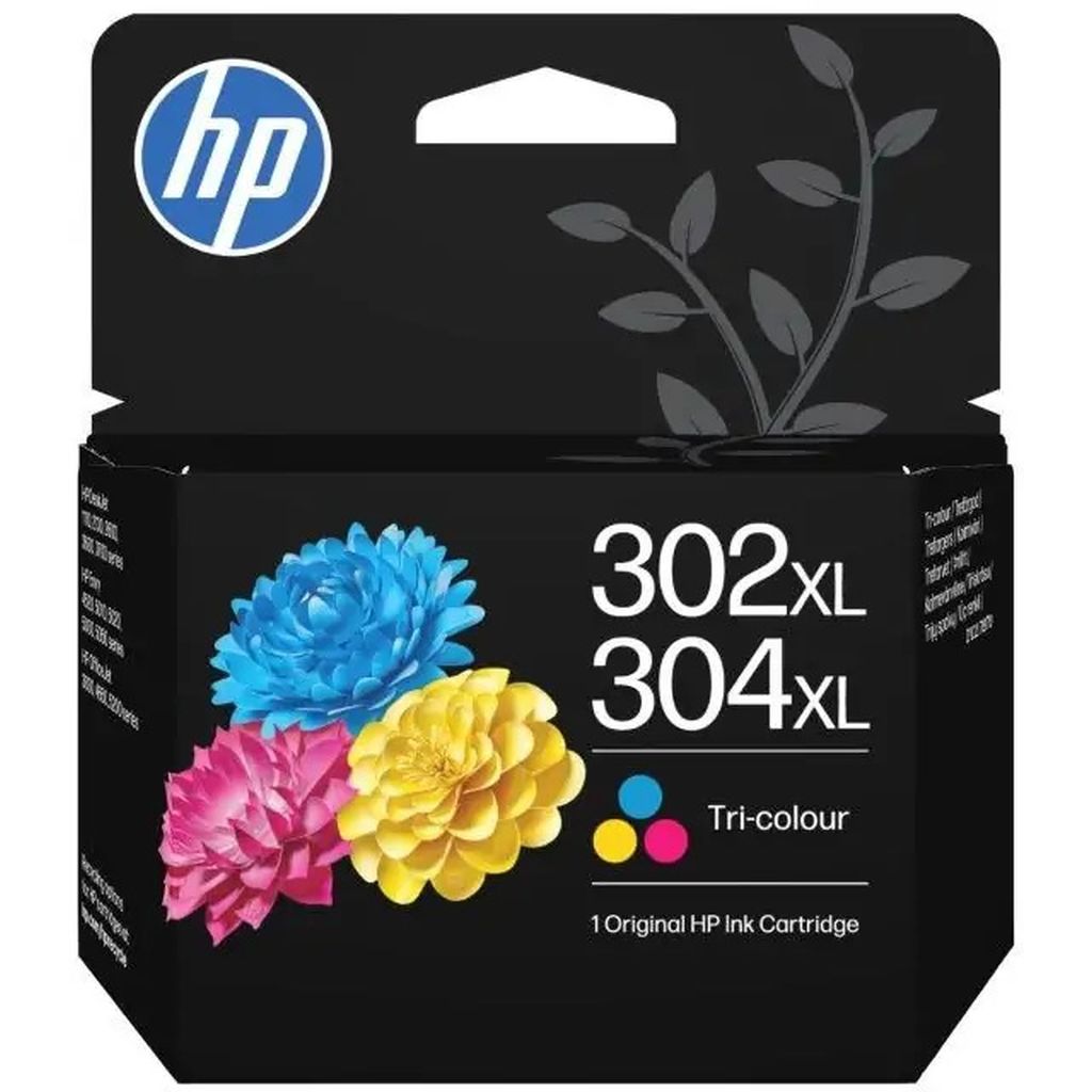 Tinta HP B7RT8AE- F6U67AE/N9K07AE No.302XL/304XL Tri-color